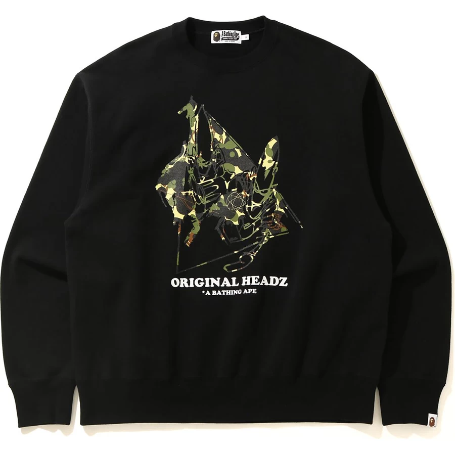 Bape Bape X Mo'wax X Unkle Pointman Relaxed Crewneck Barbati