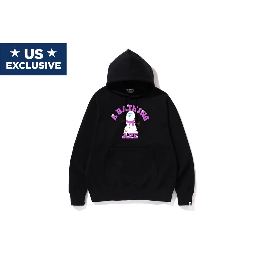 Męska Bluza Z Kapturem Bape Ape Snowman College