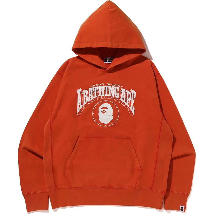 Felpa Con Cappuccio Bape Bape Lavata E Vestibilità Comoda Da Uomo