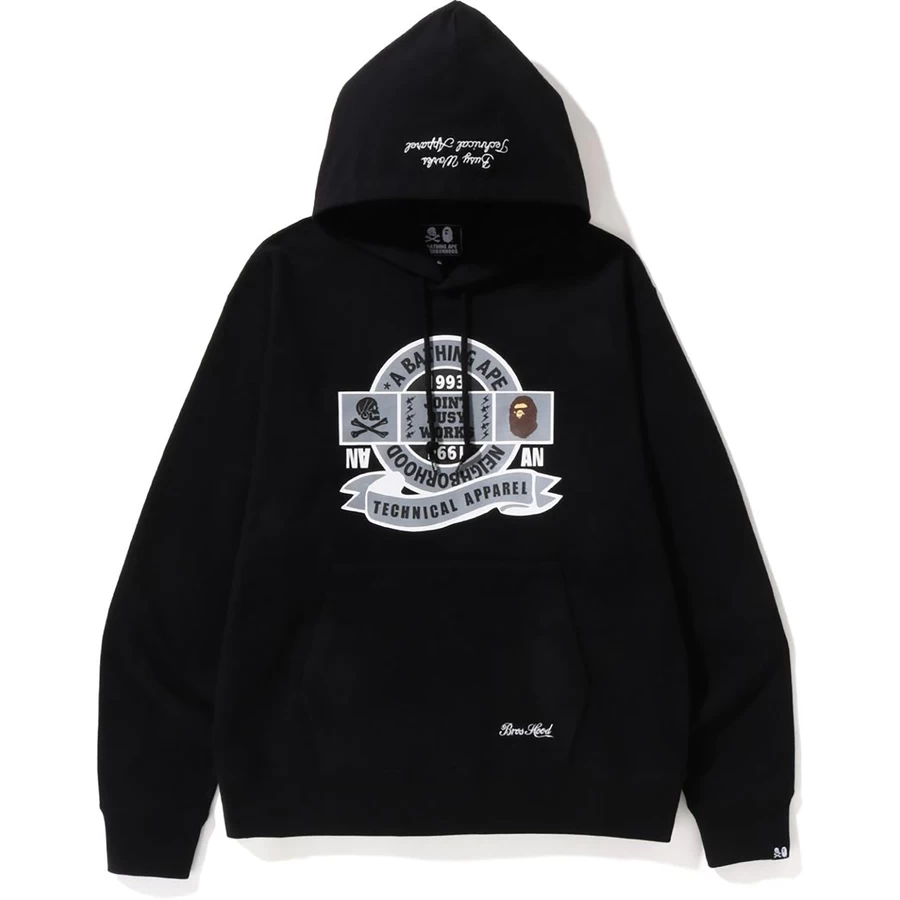 Bape Bape X Vecinătate Relaxed Fit Pulover Hanorac Bărbați