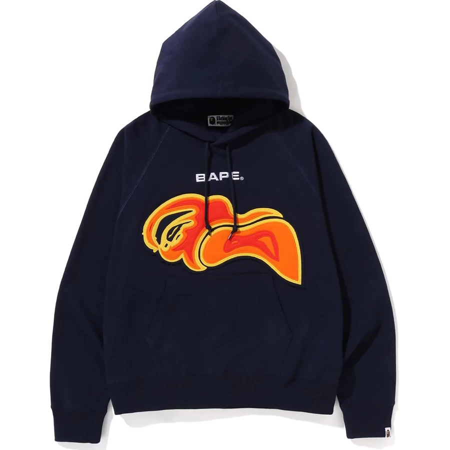 Bape Stratificat Plasture Loose Fit Pulover Hanorac Bărbați