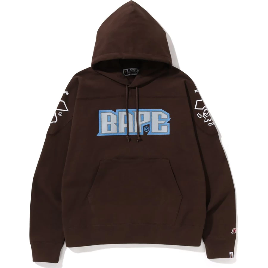 Bape Bape Fútbol Sudadera Con Capucha De Corte Holgado Para Hombre