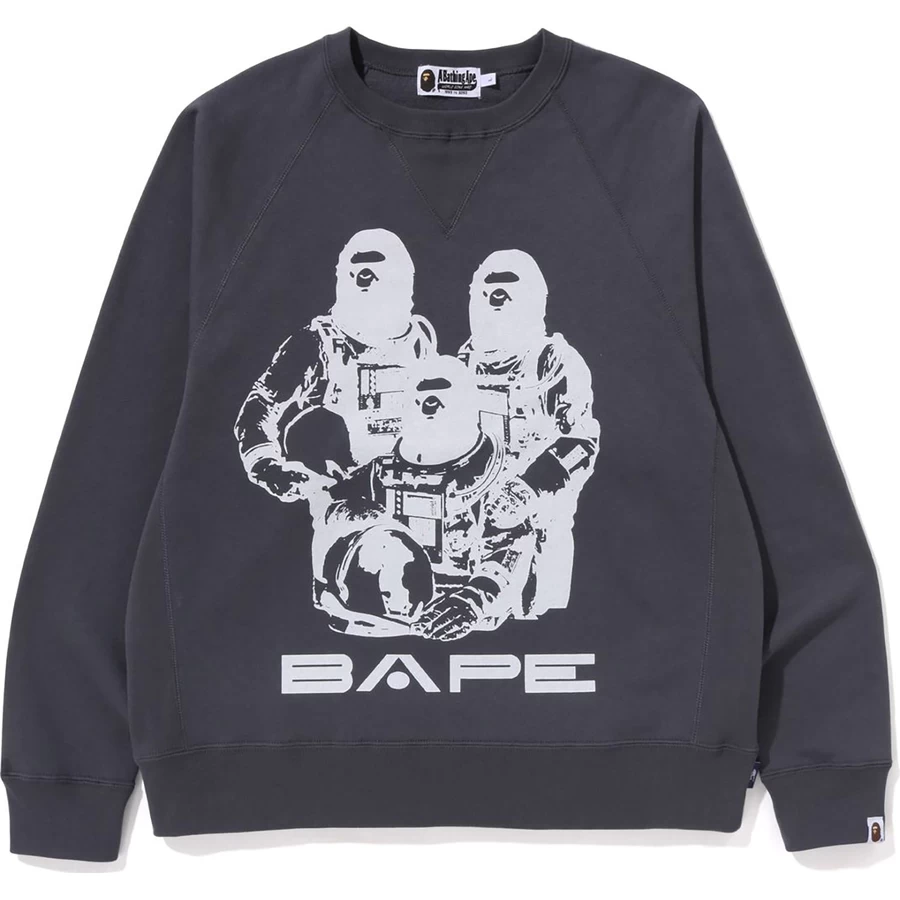 Bape Bape Relaxed Fit Crewneck Barbati