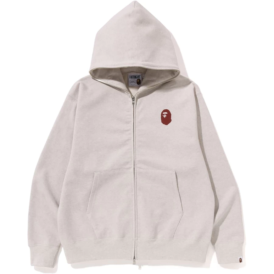 Bape A Bathing Ape Relaxed Fit Hanorac Cu Fermoar Complet Pentru Bărbați