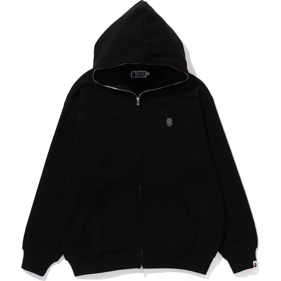 Bape Metal One Point Sudadera Con Capucha Y Cremallera Completa Para Hombre
