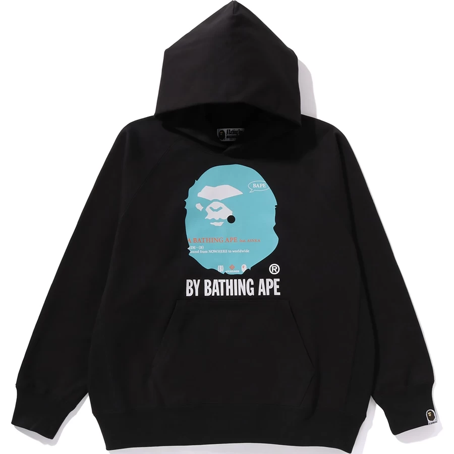 Bape (b)y Bathing Ape Pullover Hoodie Relaxed Fit Mens