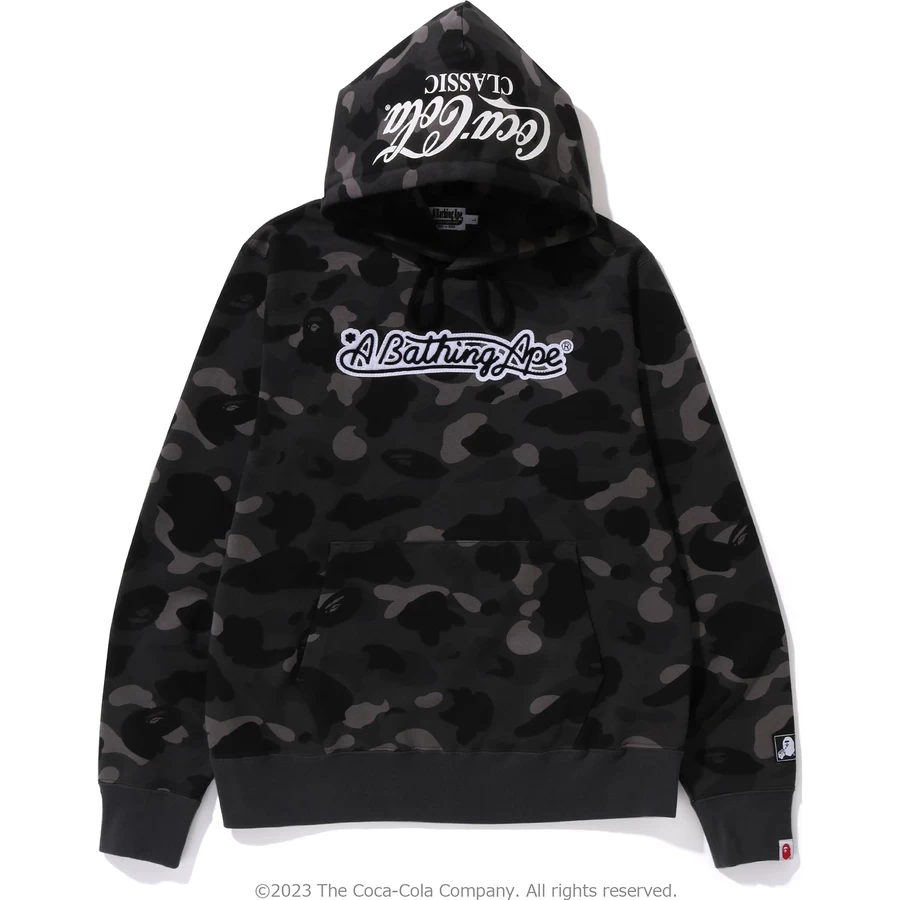 Bape Bape X Coca-cola Color Camo Ape Head Pullover Hanorac Barbati