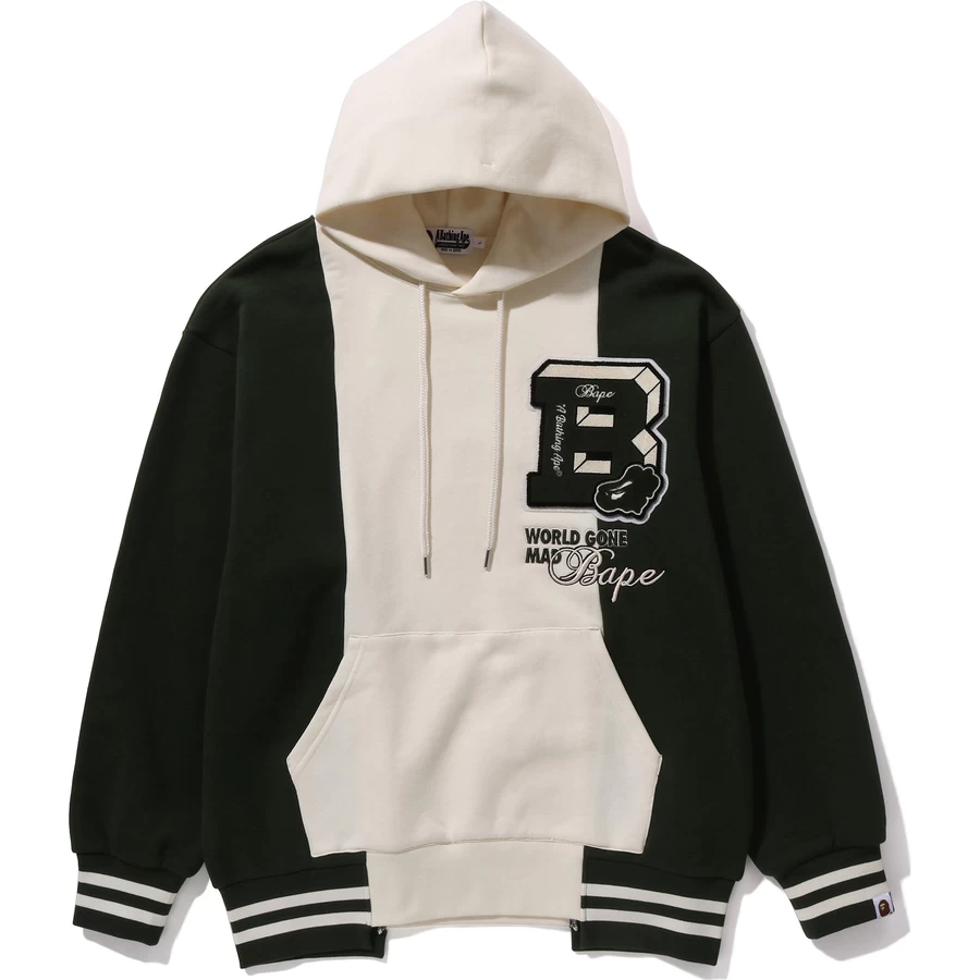 Bape Bape Insigne Pulover Color Blocking Hanorac Bărbați