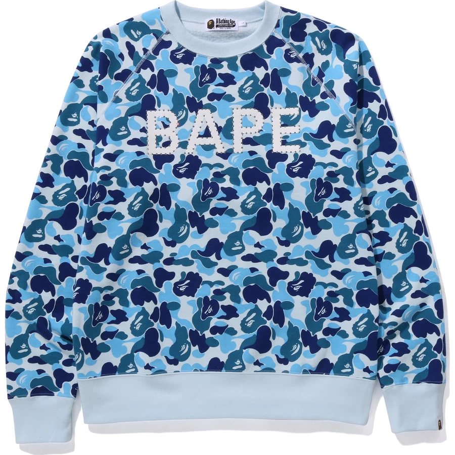 Bape Abc Camo Crystal Stone Crewneck Barbati