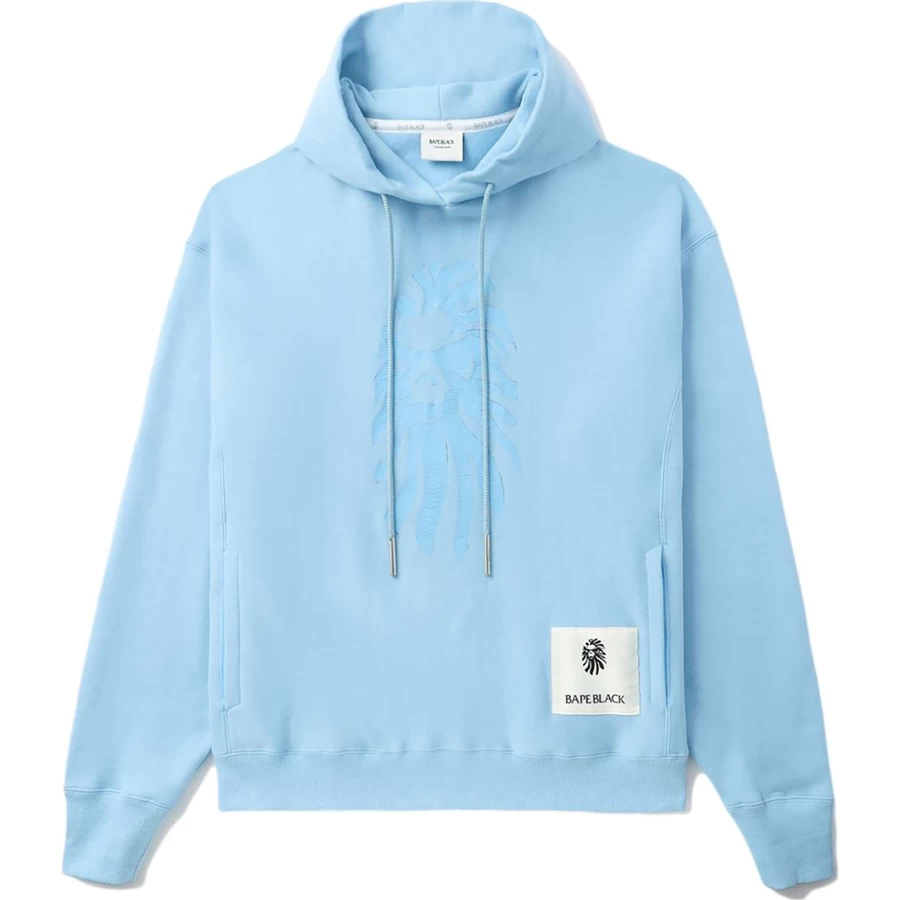 Bape Bape Siyah Logolu Kapüşonlular Erkek