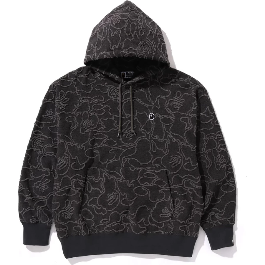 Bape Neon Camo Jakarlı Rahat Kesim Kazak Kapşonlu Erkek