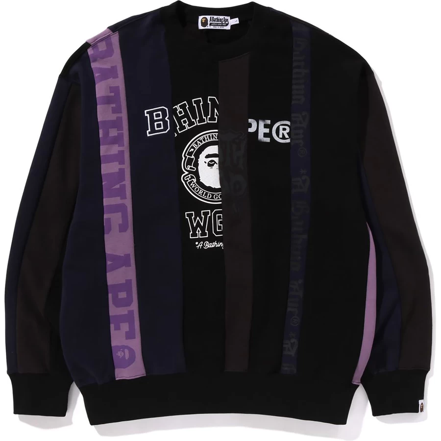 Bape Upcycle Bisiklet Yaka Erkek