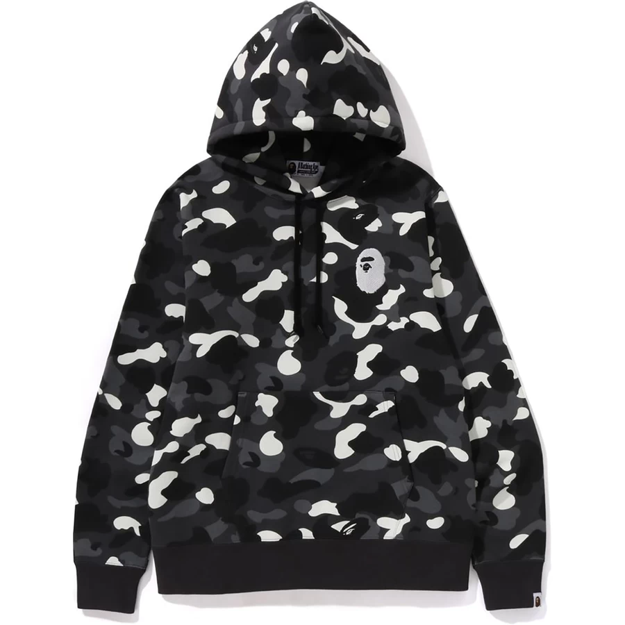Bape City Camo Mare Cu Cap De Maimuță Pulover Pentru Bărbați