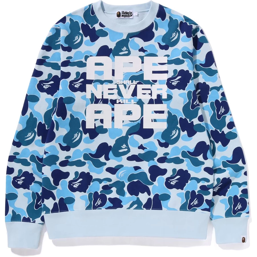 Bape Abc Camo Asnka Bisiklet Yaka Erkek