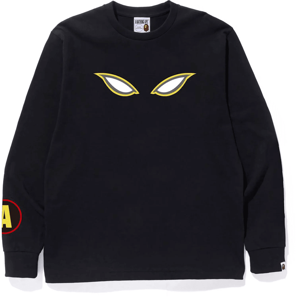 Shadow Bape L/s Tee Mens Black