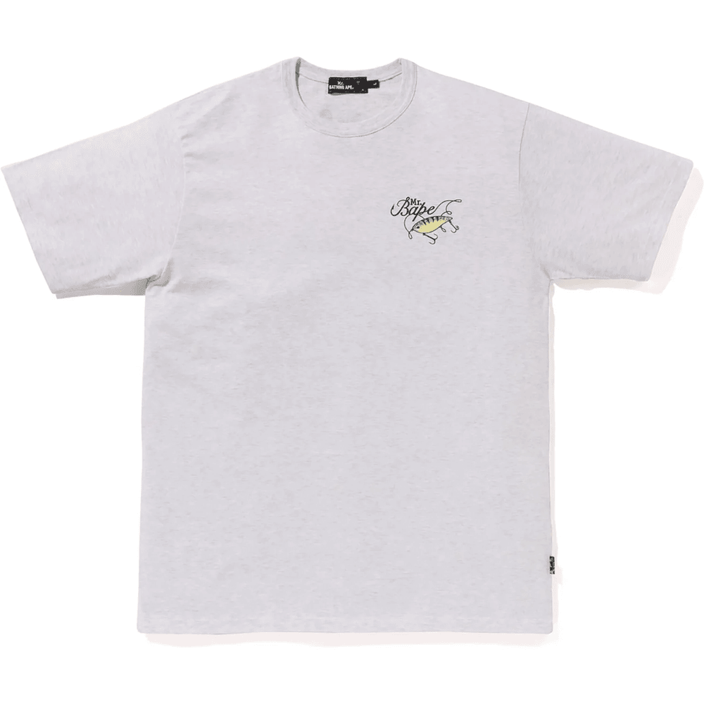 BAPE Mr. Bathing Ape Wide Tee Grå For Menn