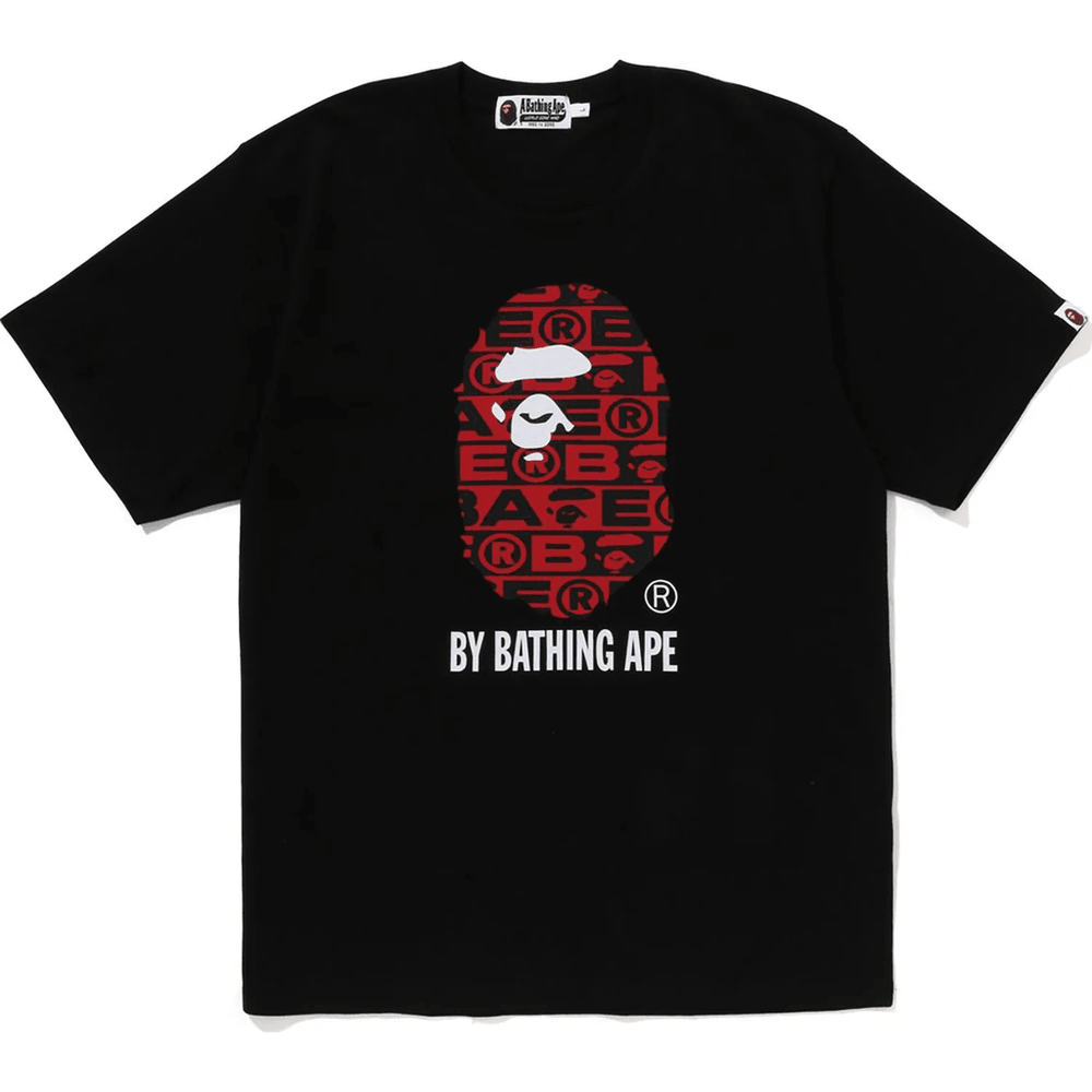 Bape Lux športni Vzorec By Bathing Ape Majica Moška črna