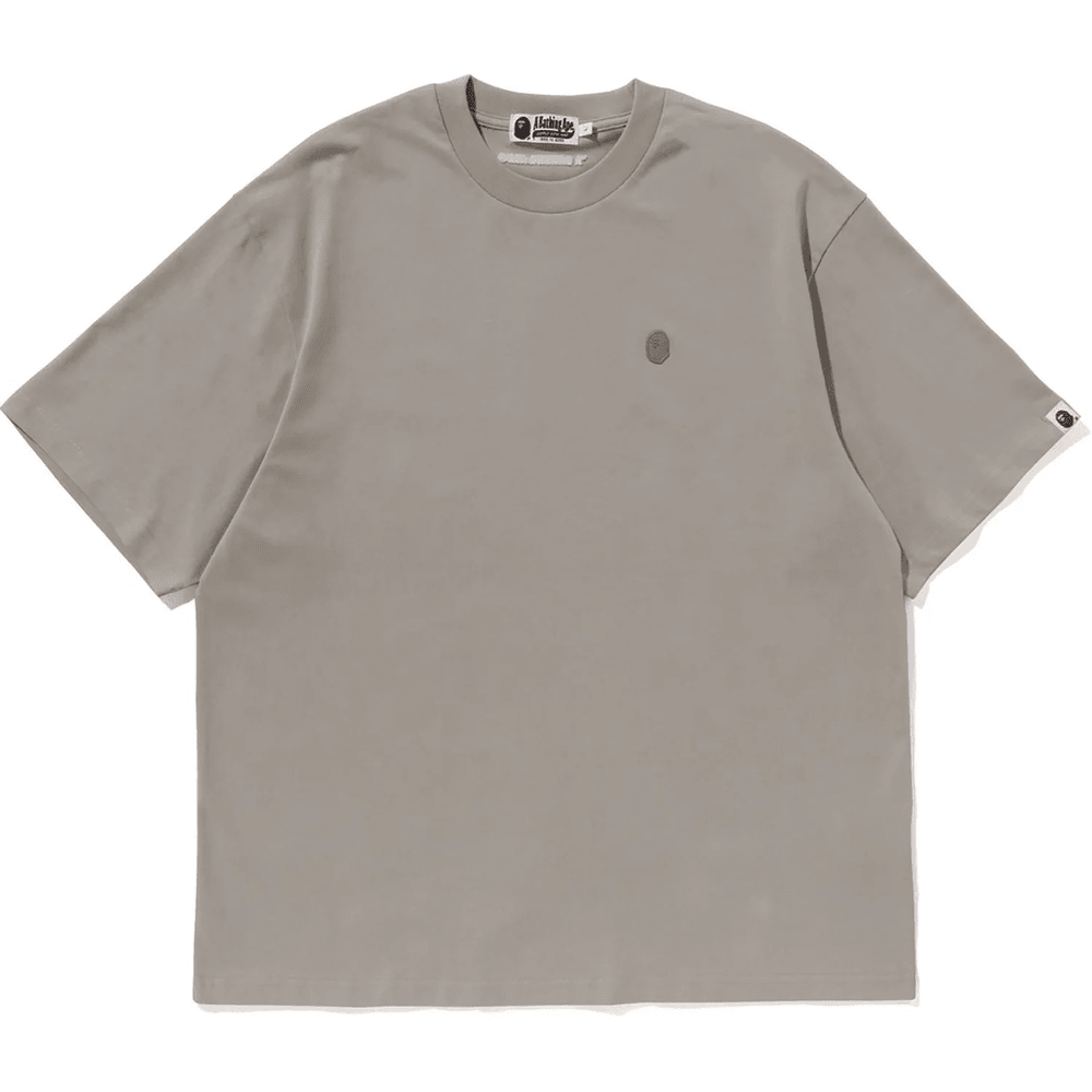 Bape Tonal Ape Head One Point Tee Pánske Tričko Charcoal