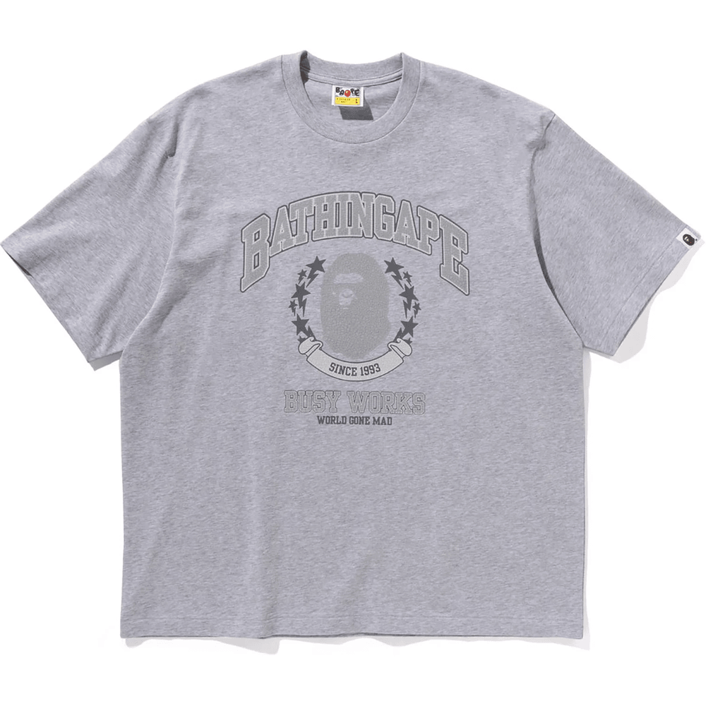 Bape Bathing Ape Relaxed Fit T-skjorte Herre Grå