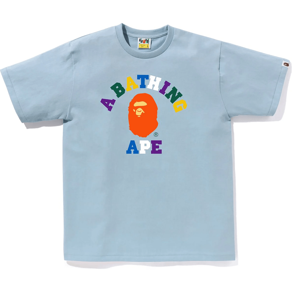 Bape Colors College Tee Herre Sax