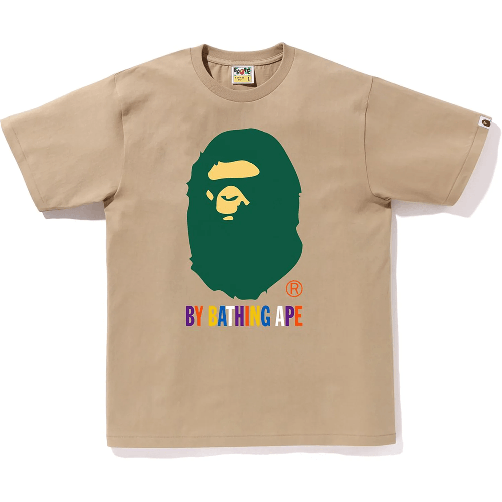 Bape Mens Colors By Bathing Ape Tee Beige