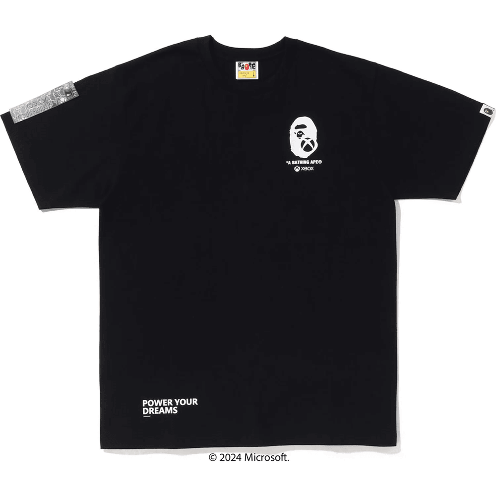 Футболка мужская BAPE X Xbox, черная