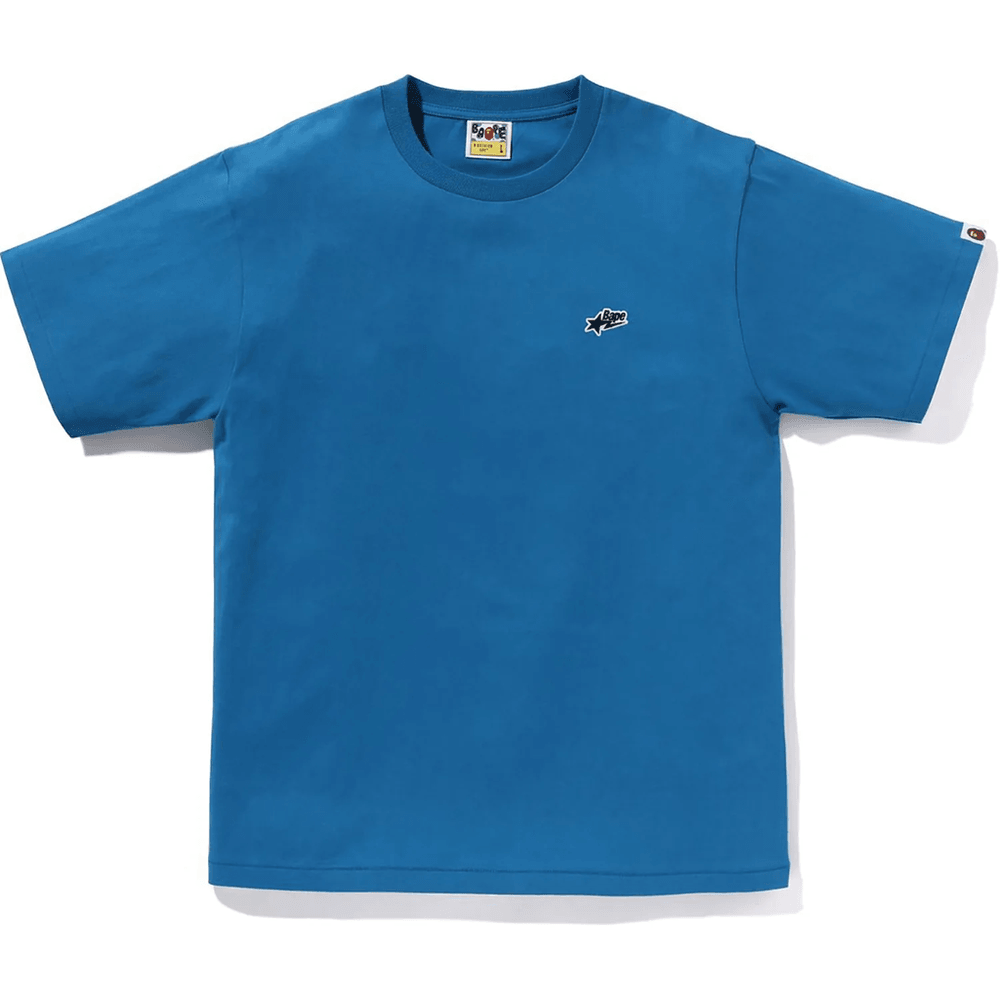 Bape Sta One Point Tee Moška Modra Majica