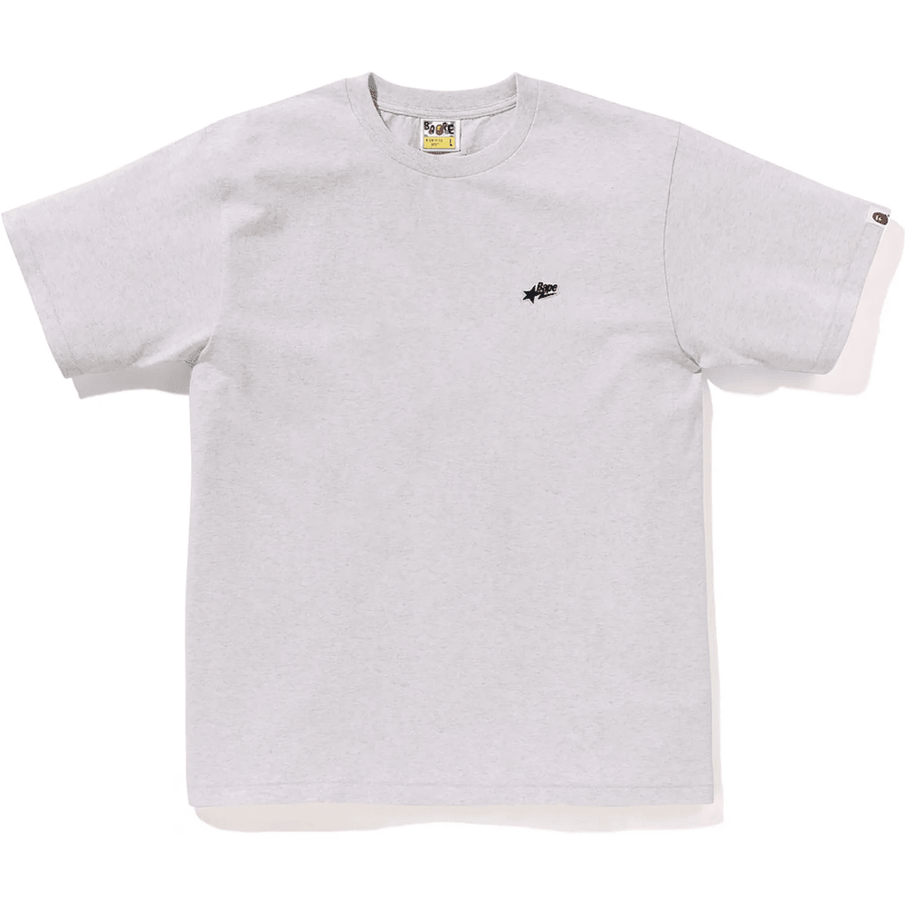 Bape Sta One Point Tee Moška Siva