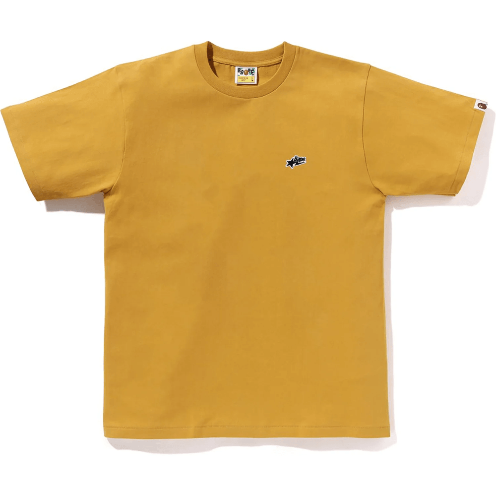 Bape Sta One Point Tee Moška Rumena Majica