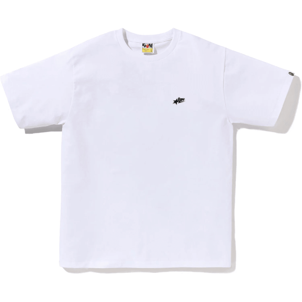 Bape STA ONE POINT TEE MENS White