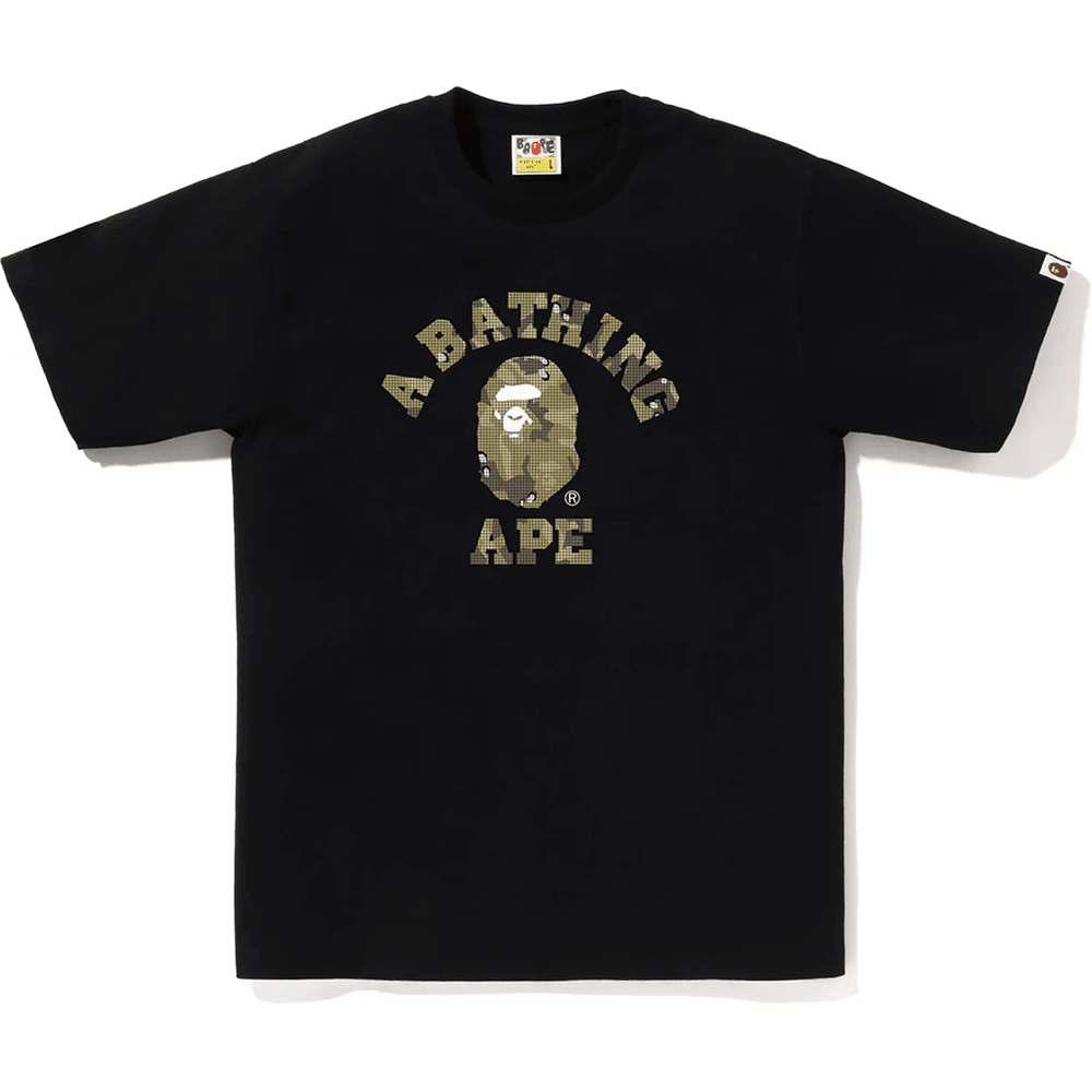 BAPE Bitmap Koledž Majica Muška Crna
