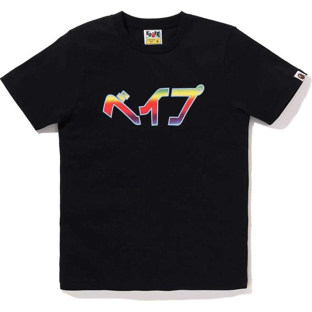 Ženska Crna Majica Bape Sa Katakana Natpisom