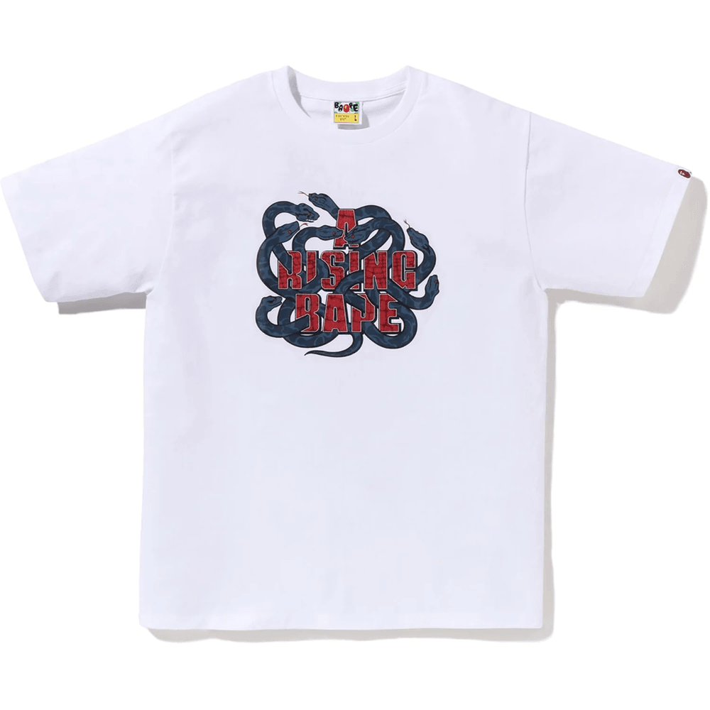 Bape Herre T-skjorte år Av Slangen Hvit