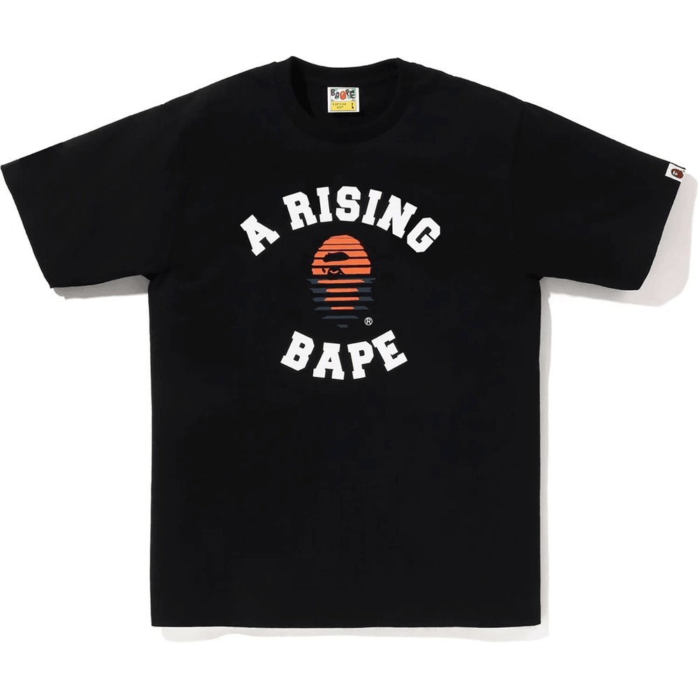 Bape Pánske Tričko A Rising Bape čierne