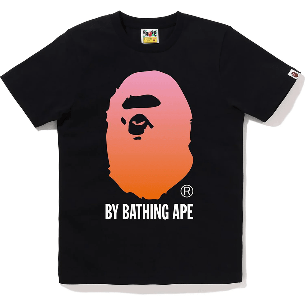 Bape Gradation By Bathing Ape Tee Dame Svart