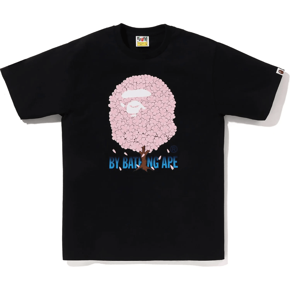 Bape Sakura T-skjorte Fra Bathing Ape #1, Svart, Herre