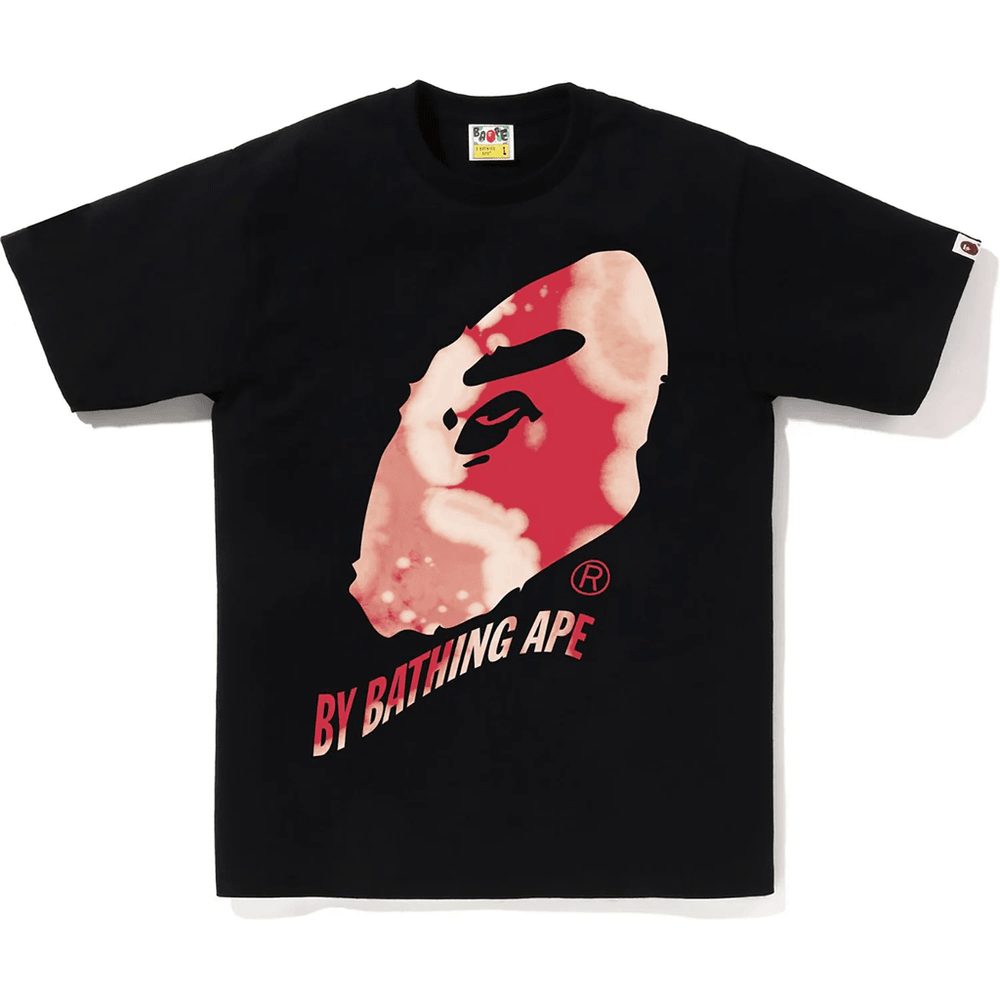 Bape Moška Majica S Kratkimi Rokavi Tie Dye Twist By Bathing Ape črna