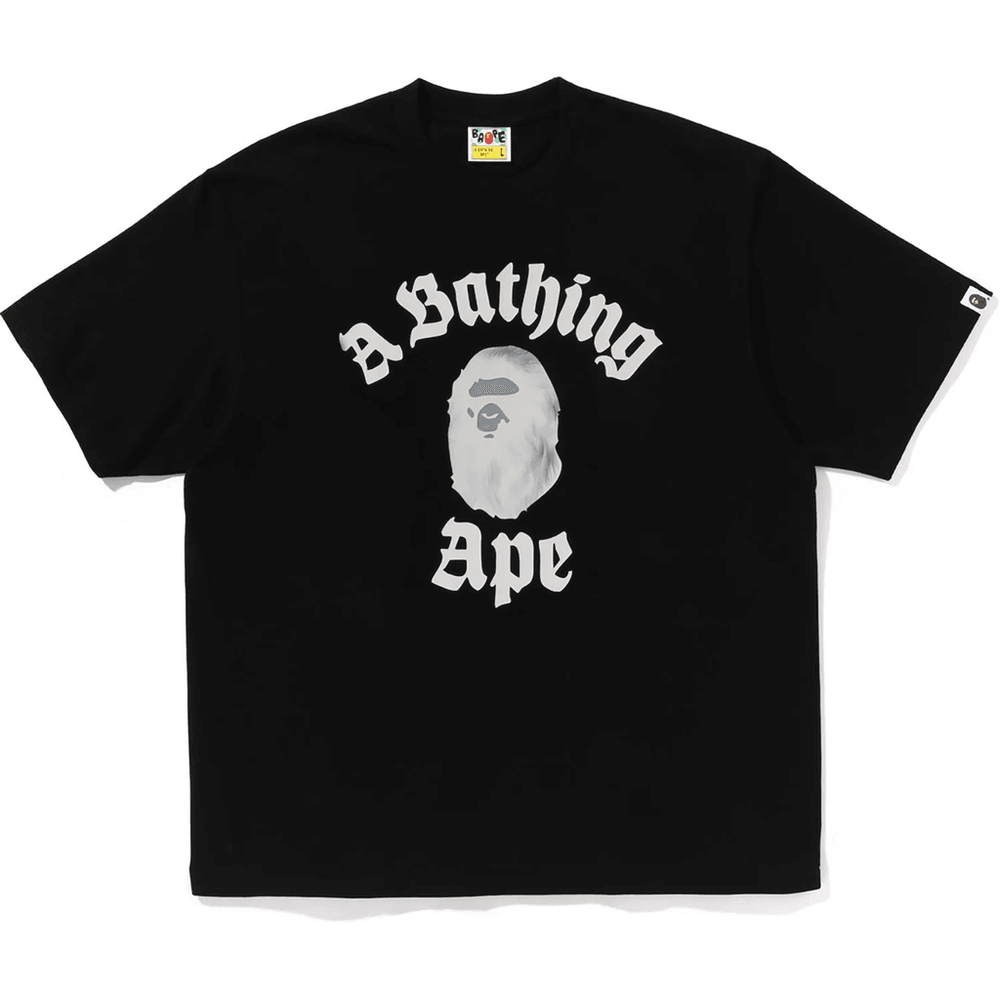 BAPE College Opuštena Majica #2 Muška Crna