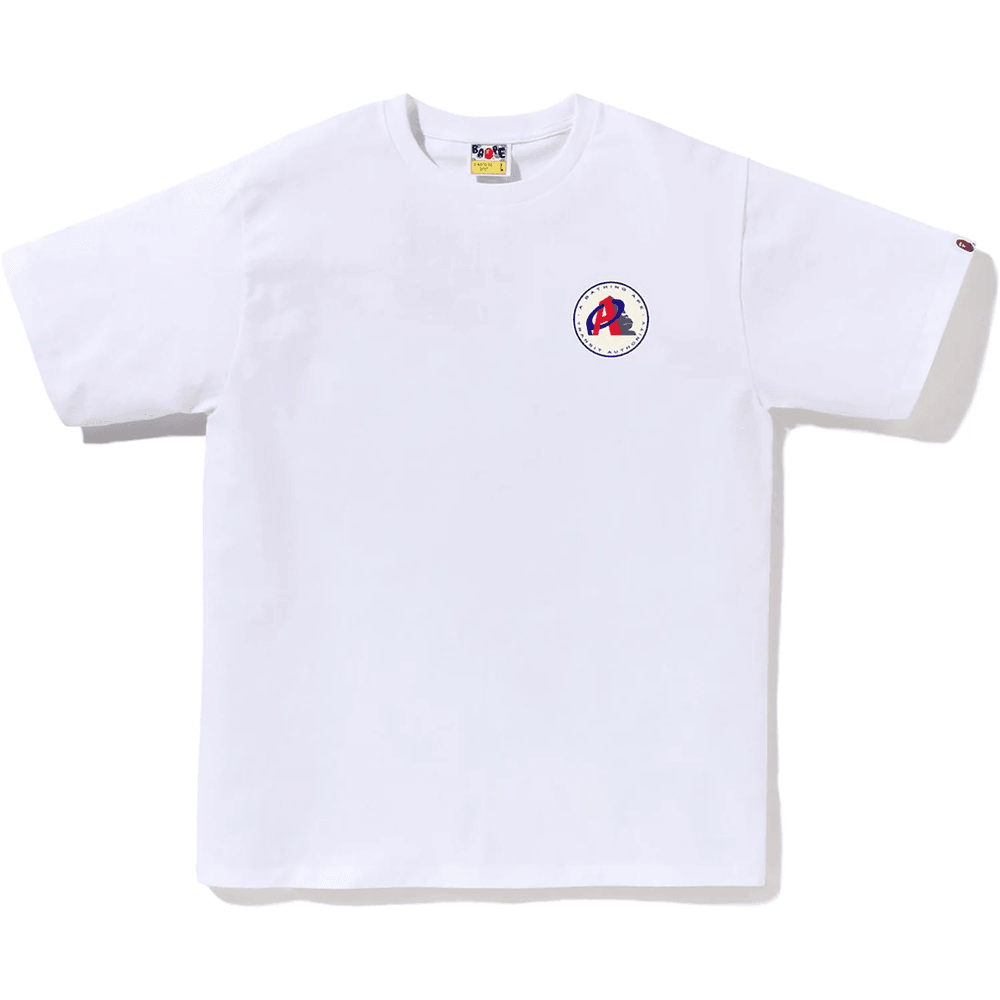 Bape Ape Transit Authority Muška Majica Bela