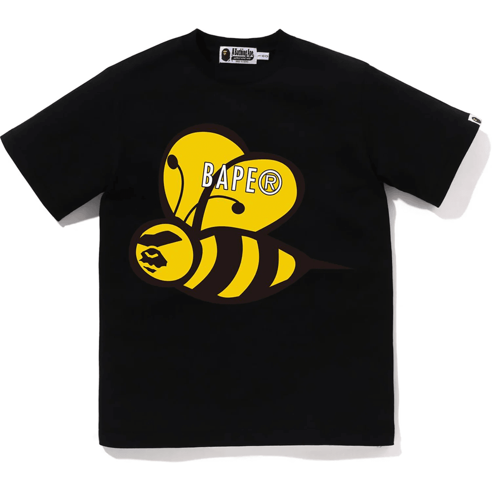 Bape Bee Tee Jr Barn Svart