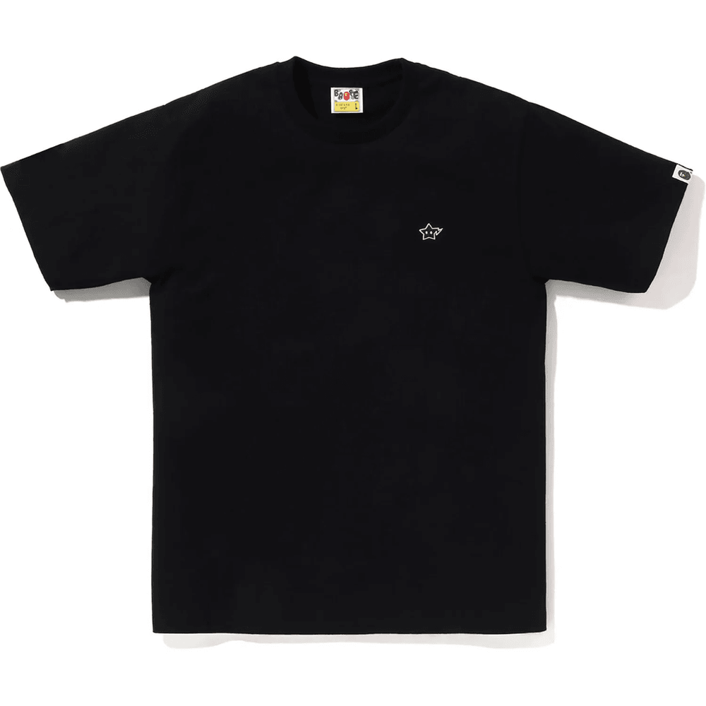 Bape Herre Bomull Milo Sta One Point T-skjorte Svart