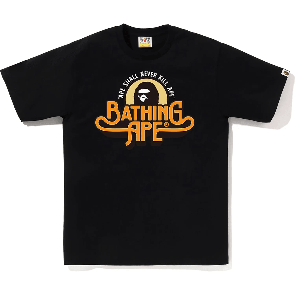 Bape Originalna Majica Z Logotipom Za Moške, črna