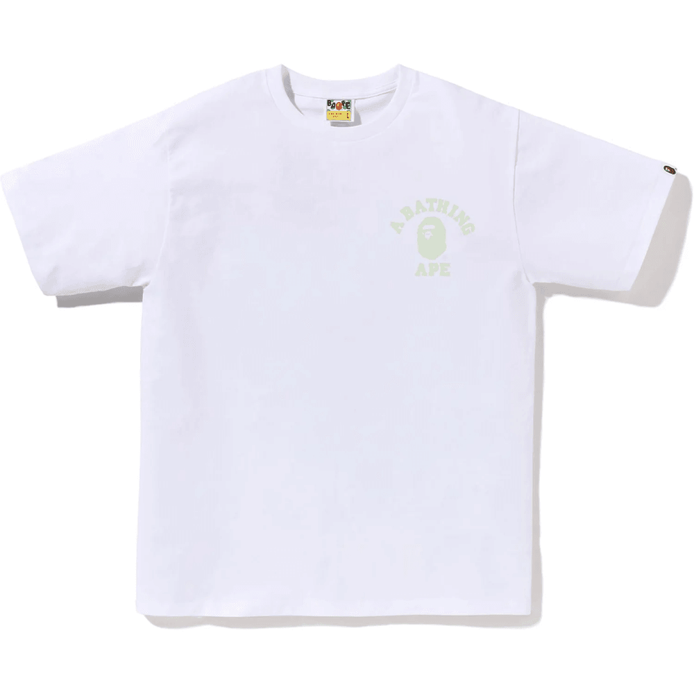 Bape City Camo College ATS Póló Férfi Fehér
