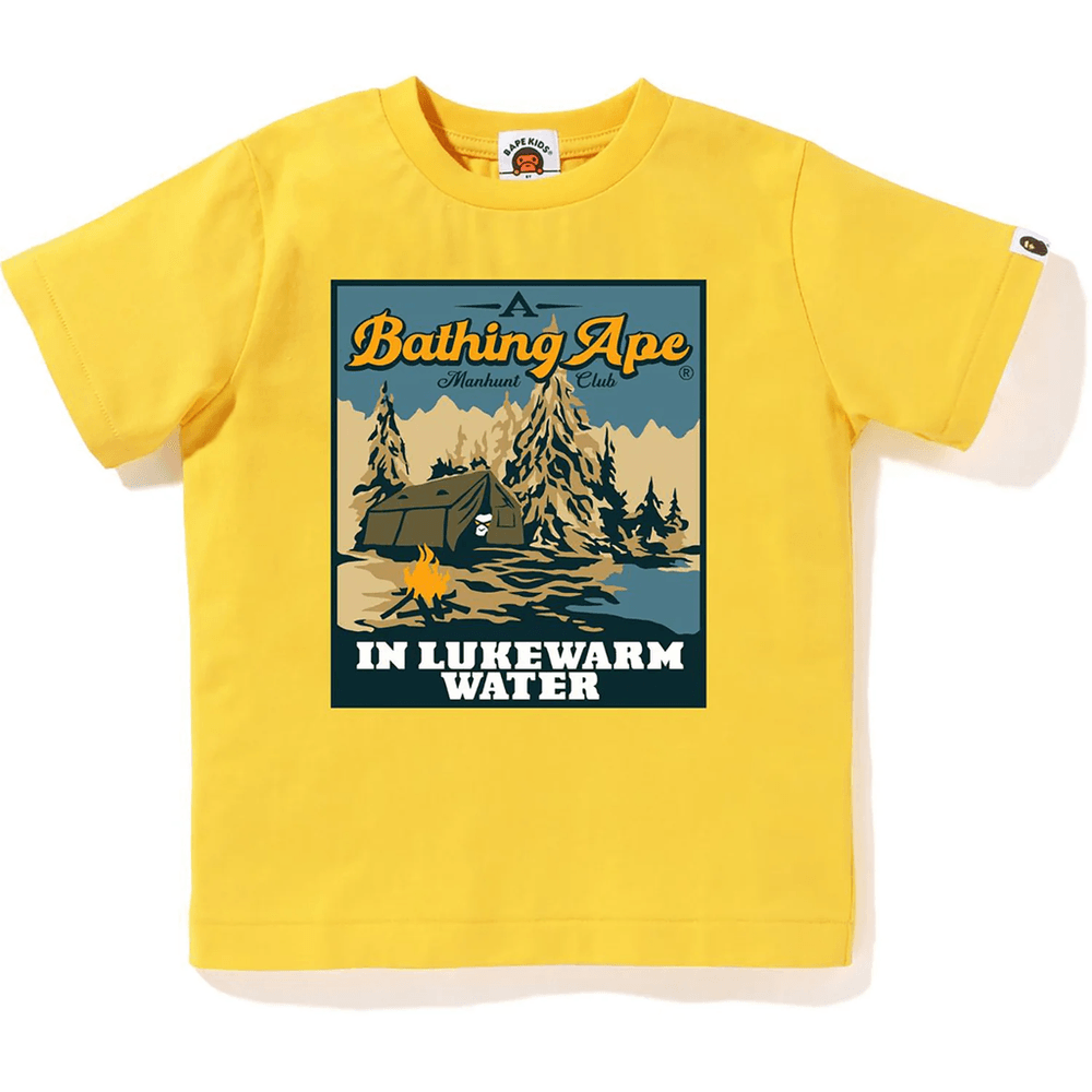 Bape Baaslaagri T-särk Lastele Kollane