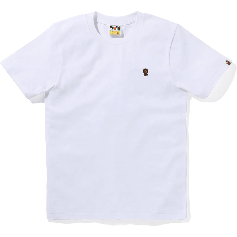 Bape Baby Milo Majica Sa Jednom Tačkom Za Dame Bela