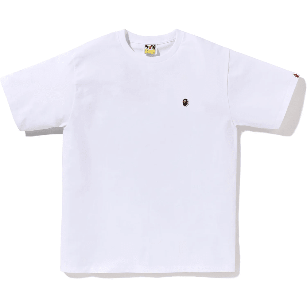 Bape ONE POINT TEE MENS White