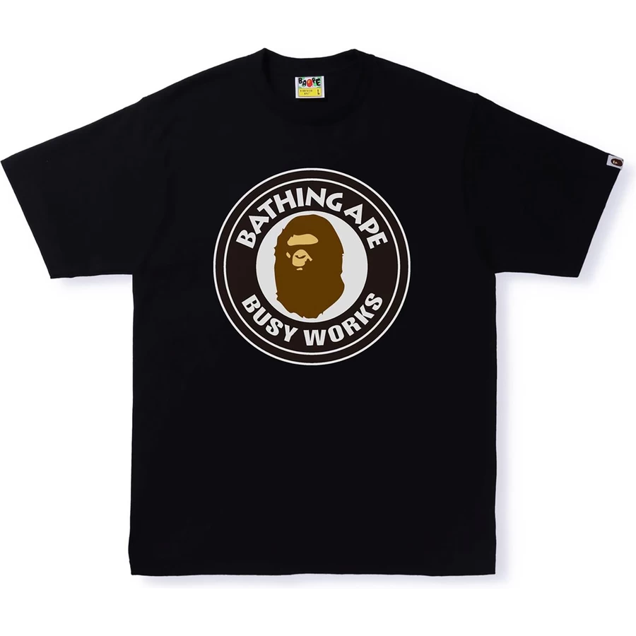 Bape BUSY WORKS TEE MENS