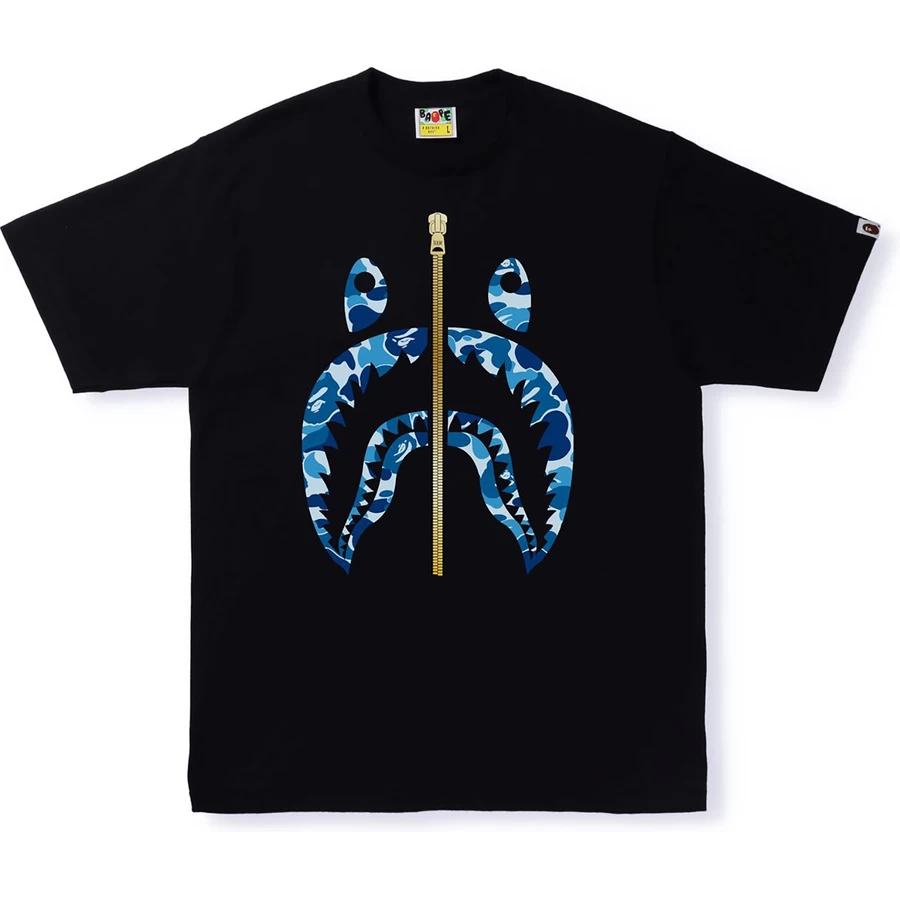 Bape Abc Camo Shark Tee Herre