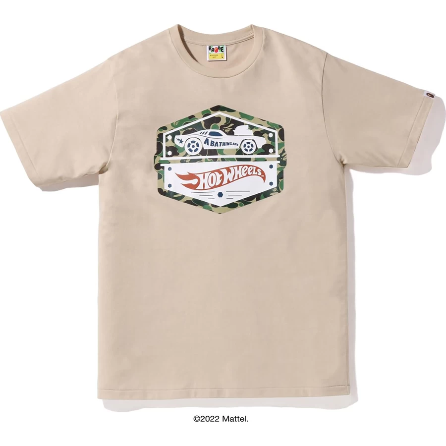 Bape BAPE X HOT WHEELS CAR TEE MENS