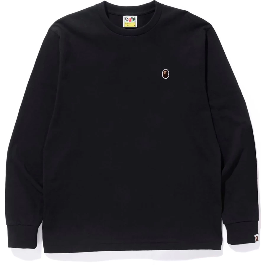 Мужская футболка Bape Ape Head One Point L/s